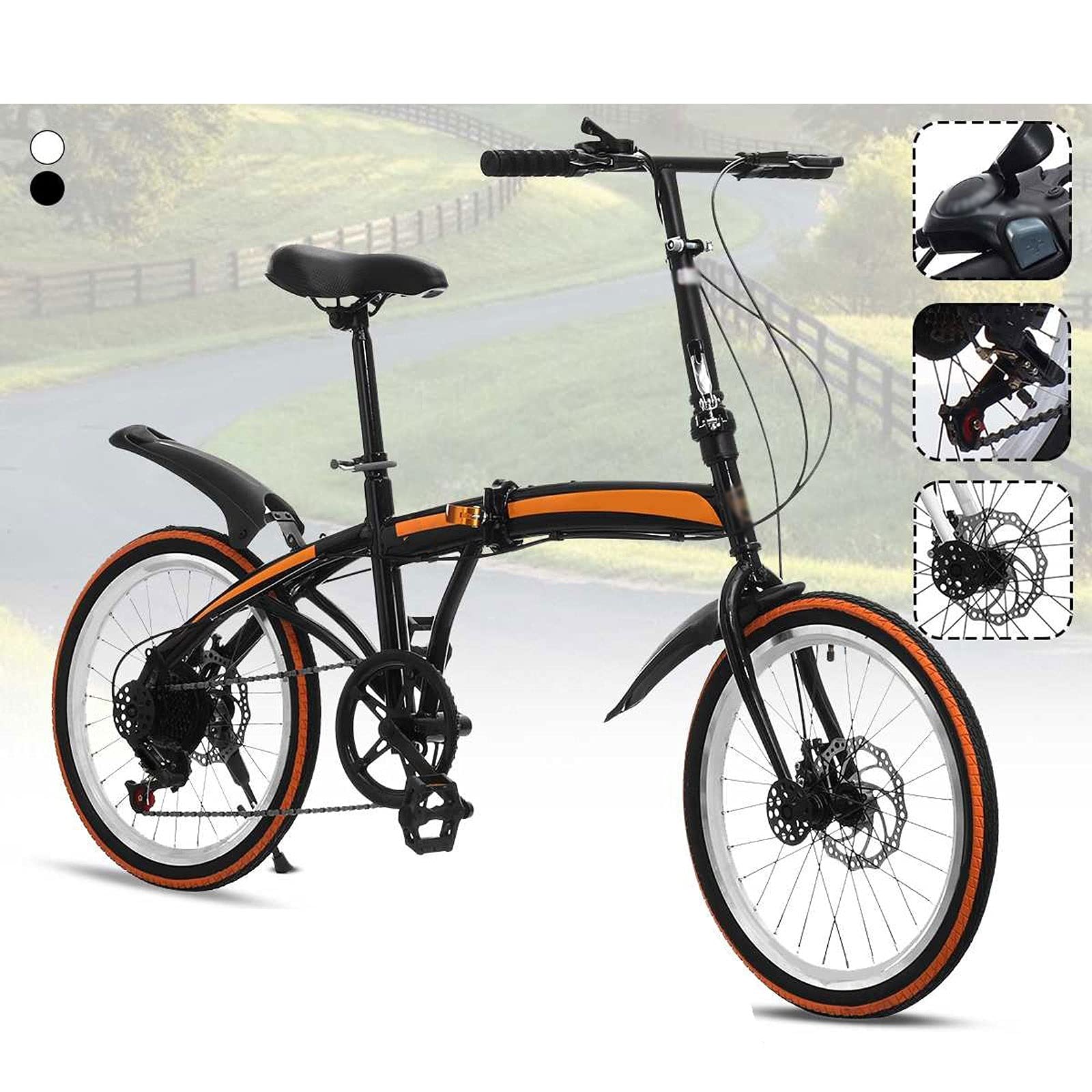 Amazon.co.jp: Pioiljzxc 自転車 クロスバイク, 自転車自転車20